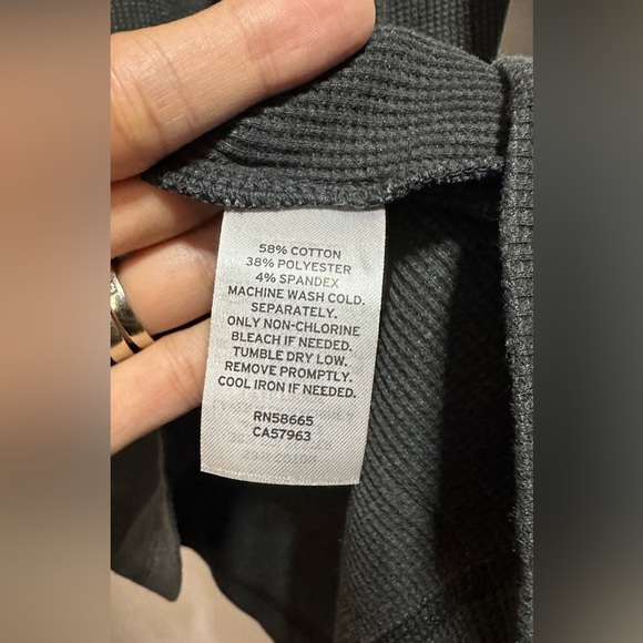 NWT Treasure & Bond Gray Long Sleeve Henley Thermal Size XXXL - Picture 6 of 6